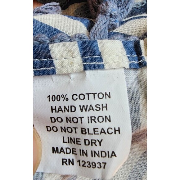 Debbie Katz South Beach Kimono Oversized Top Size Medium Embroidered Boho - Picture 8 of 9